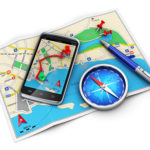 GPS navigation, travel and tourism cocnept